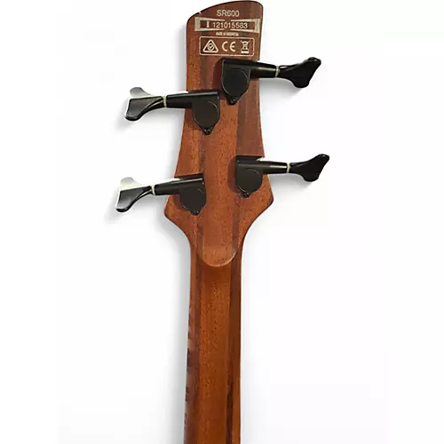 Used Ibanez SR600 Brown Electric Bass Guitar Brown - musicians--Friend