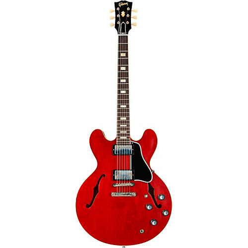 Gibson Custom Murphy Lab 1964 ES-335 Reissue Ultra Light Aged Semi-Hollow Electric Guitar Cherry - musicians--Friend