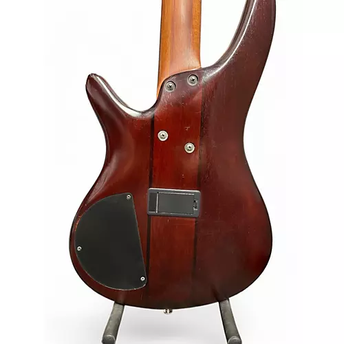 Used Ibanez SR805 5 String AGED WHISKEY BURST Electric Bass Guitar AGED WHISKEY BURST - musicians--Friend