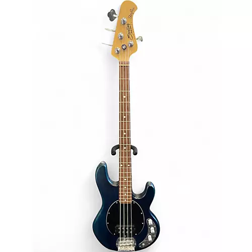Used Sterling by Music Man Ray4 BLUE SATIN Electric Bass Guitar BLUE SATIN - musicians--Friend