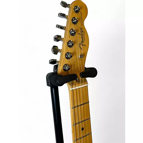 Used 2021 Fender American Professional II Telecaster Natural Solid Body Electric Guitar Natural - musicians--Friend