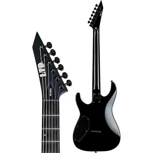 ESP LTD M-201 Baritone HT Electric Guitar Black - musicians--Friend