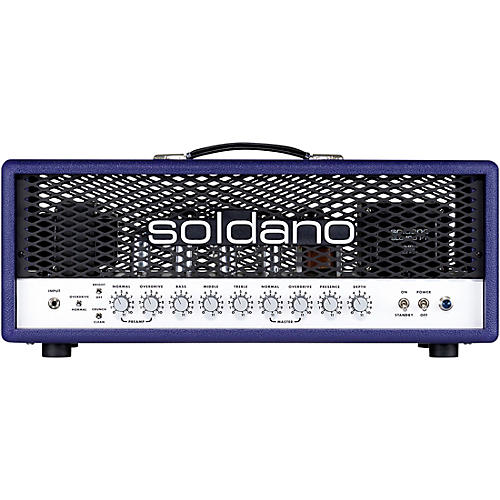 Soldano SLO-100 Super Lead Overdrive 100W Tube Amp Head Snakeskin - musicians--Friend