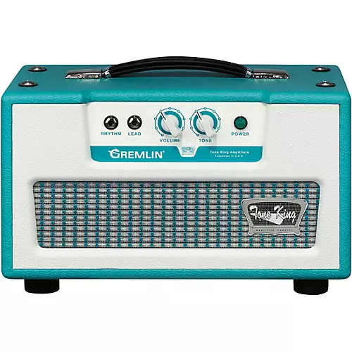 Tone King Gremlin 5W Tube Guitar Amp Head Turquoise - musicians--Friend