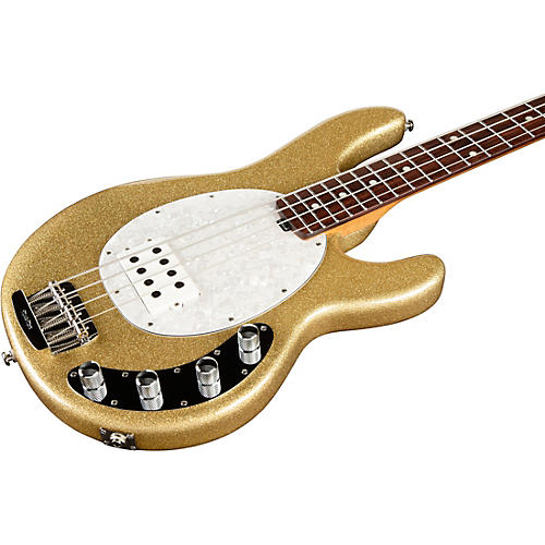 Ernie Ball Music Man StingRay Special H Electric Bass Guitar Black and Chrome - musicians--Friend