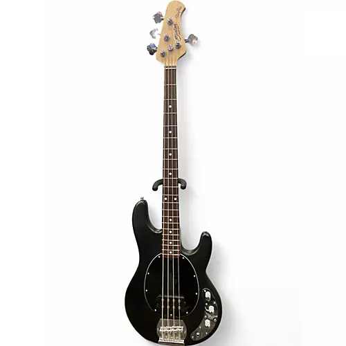 Used Sterling by Music Man STINGRAY Black Electric Bass Guitar Black - musicians--Friend
