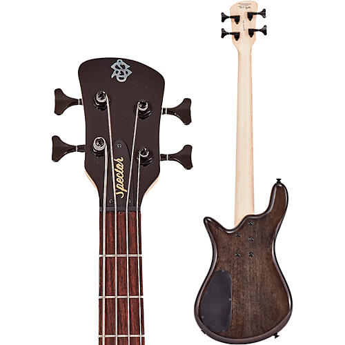Spector Bantam 4 Short-Scale Electric Bass Guitar Black Stain - musicians--Friend