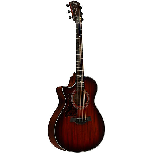 Taylor 322ce Left-Handed Grand Concert Acoustic-Electric Guitar Shaded Edge Burst - musicians--Friend