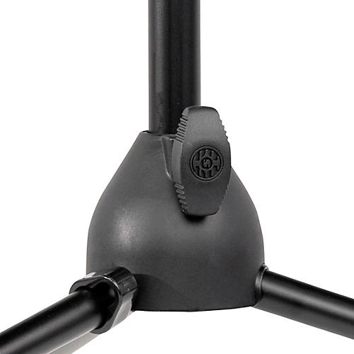 Shure Deluxe Tripod Mic Stand with Pistol Grip One-Handed Clutch Black - musicians--Friend