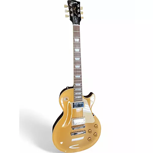 Used Gibson Les Paul Standard 1950S Neck Gold Top Solid Body Electric Guitar Gold Top - musicians--Friend