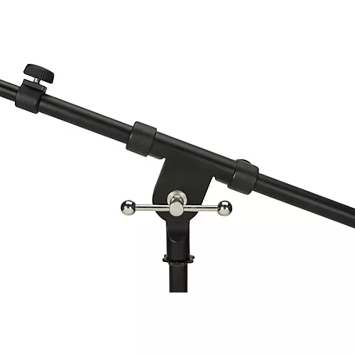 Open-Box Proline Telescoping Boom Microphone Stand Condition 1 - Mint Black - musicians--Friend