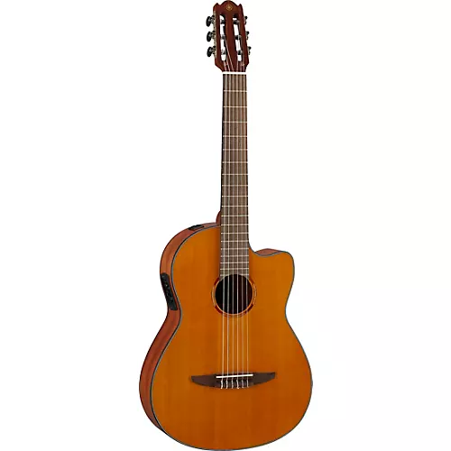 Yamaha NCX1C NT Cutaway Acoustic-Electric Classical Guitar Natural - musicians--Friend