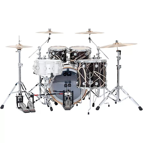 DW SSC Collectors Series 4-Piece Satin Oil Shell Pack With 22