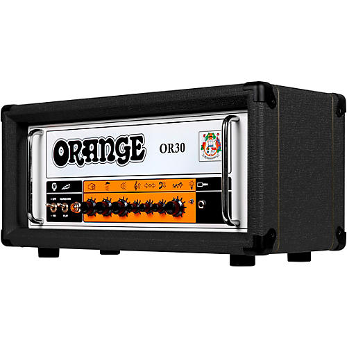 Orange Amplifiers OR30 30W Tube Guitar Amp Head Black Tolex - musicians--Friend