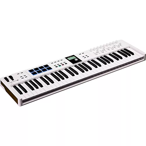 Arturia KeyLab Essential 61 mk3 MIDI Keyboard Controller Essentials Bundle White - musicians--Friend