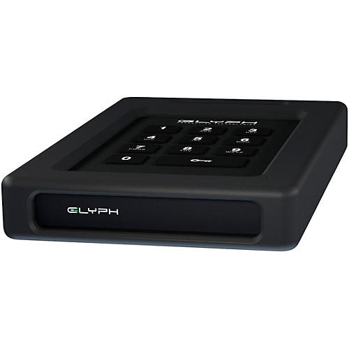 Glyph SecureDrive+ Professional Encrypted Hard Drive with Keypad 4 TB - musicians--Friend