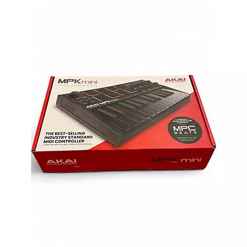 Used Akai Professional MPK mini mk3 MIDI Controller - musicians--Friend
