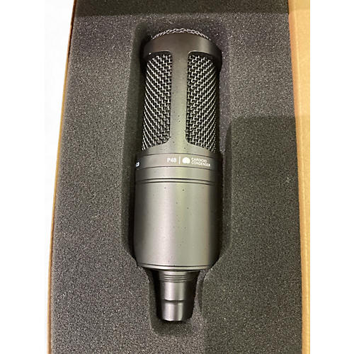 Used Audio-Technica AT2020 Condenser Microphone - musicians--Friend