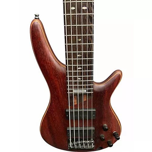 Used Ibanez SR3006 Natural Electric Bass Guitar Natural - musicians--Friend