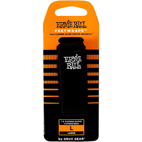 Ernie Ball FretWraps String Dampener Black Small - musicians--Friend