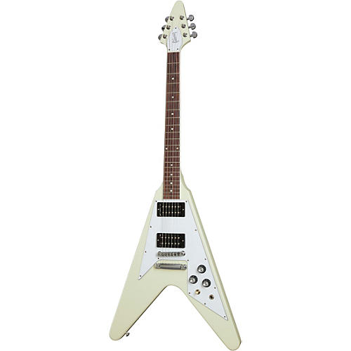 Gibson '70s Flying V Electric Guitar Antique Natural - musicians--Friend