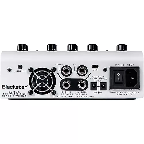 Blackstar DEPT. 10 AMPED 1 100W Amp Pedal White - musicians--Friend