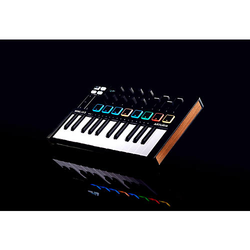 Arturia MiniLab 3 Hybrid Keyboard Controller Deep Black - musicians--Friend