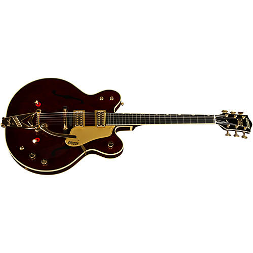 Gretsch Guitars G6122T-62GE Vintage Select Edition 1962 Chet Atkins Country Gentleman Hollowbody Electric Guitar Walnut Stain - musicians--Friend