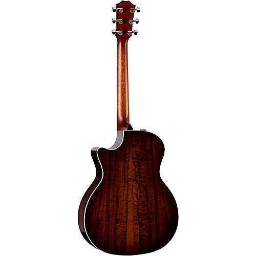 Taylor 2021 714ce Walnut Limited-Edition V-Class Grand Auditorium Acoustic-Electric Guitar Shaded Edge Burst - musicians--Friend
