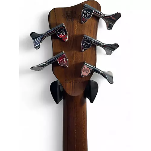 Used Warwick Corvette $$ Pro Series 5 STRING Black Onyx Electric Bass Guitar Black Onyx - musicians--Friend