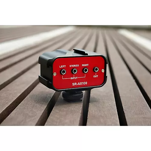Saramonic SR-AX100 Battery-Free 2-Channel On-Camera Audio Mixer - musicians--Friend