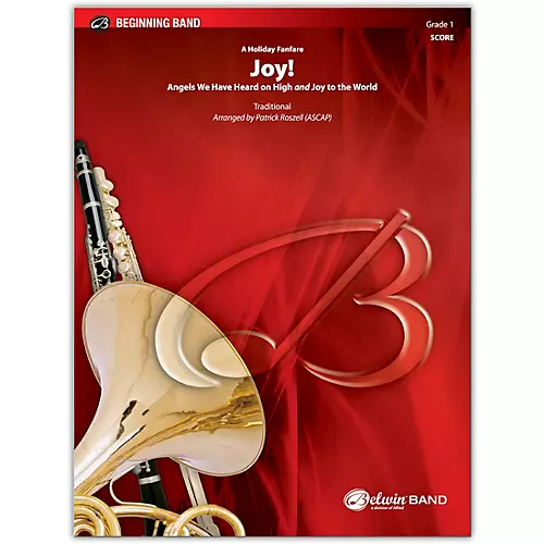 BELWIN Joy! A Holiday Fanfare Conductor Score 1 (Very Easy) - musicians--Friend