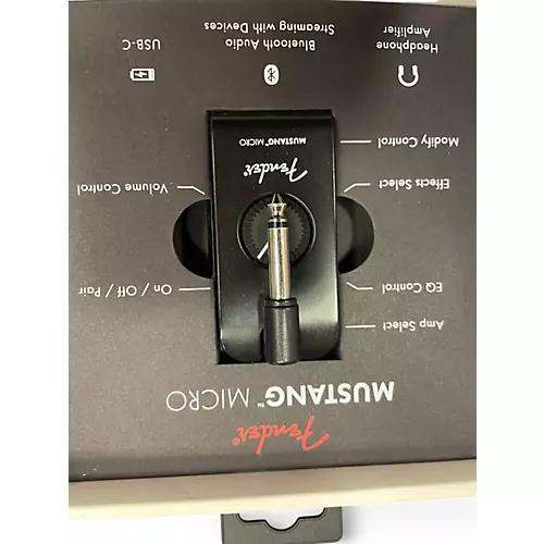 Used Fender Mustang Micro Guitar Combo Amp - musicians--Friend