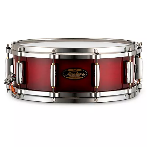Pearl Masters Maple/Gum Snare Drum 14 x 6.5 in. Crystal Rain - musicians--Friend