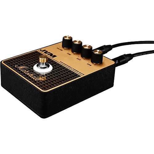 Marshall JVM Distortion and Overdrive Effects Pedal Black and Gold - musicians--Friend