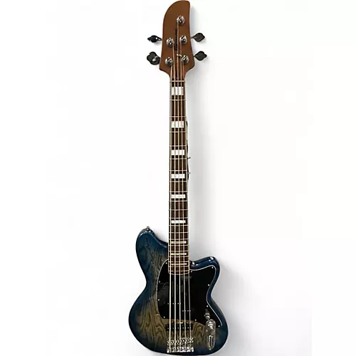 Used Ibanez tmb405 Cosmic Blue Starburst Electric Bass Guitar Cosmic Blue Starburst - musicians--Friend