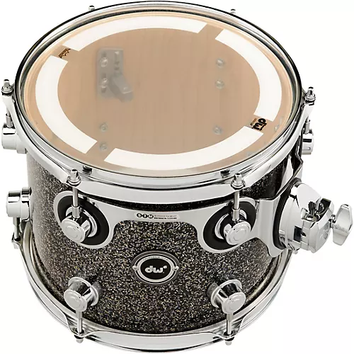 DW DWe Wireless Acoustic/Electronic Convertible Tom with STM 10 x 8 in. Finish Ply White Marine Pearl - musicians--Friend