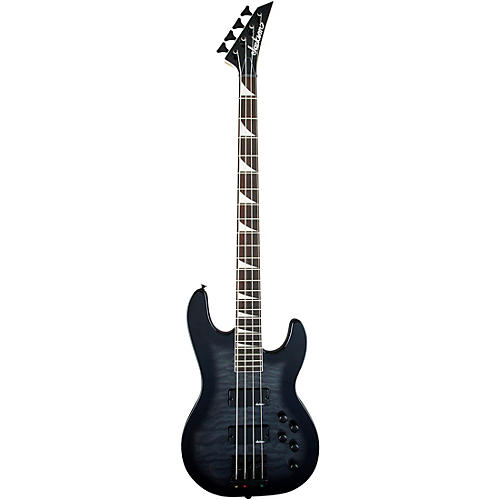 Jackson JS Series Concert Bass JS3Q Transparent Black Burst - musicians--Friend