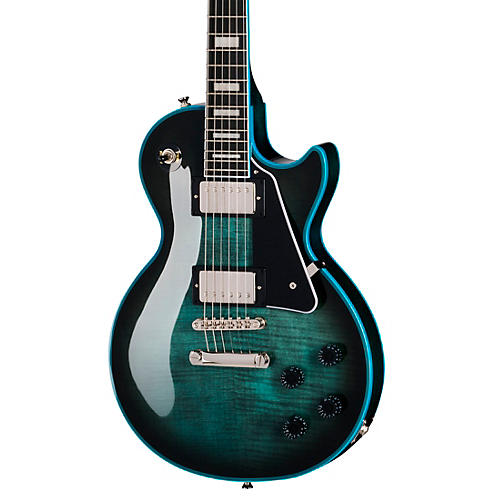 Epiphone Les Paul Custom Widow Guitar Center-Exclusive Electric Guitar Indigo Burst - musicians--Friend