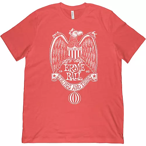 Ernie Ball 1962 Strings & Things Red T-Shirt XX Large Red - musicians--Friend
