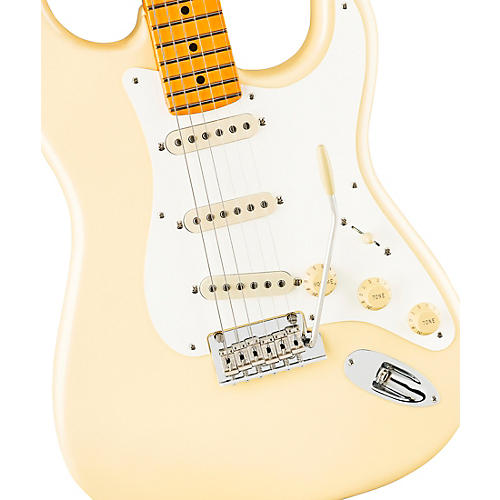 Fender Lincoln Brewster Stratocaster Electric Guitar Olympic Pearl - musicians--Friend