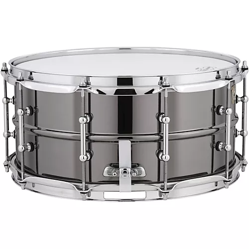 Ludwig Black Beauty Snare Drum With Tube Lugs 14 x 6.5 in. - musicians--Friend