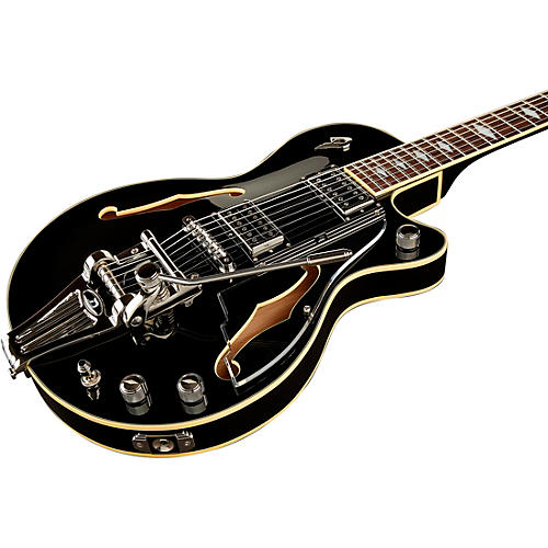 Duesenberg Starplayer TV Deluxe Electric Guitar Black - musicians--Friend