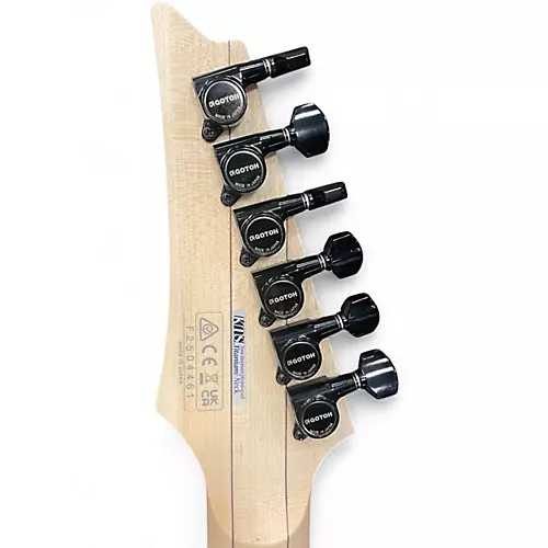 Used Ibanez Prestige S6570BWE Natural Solid Body Electric Guitar Natural - musicians--Friend
