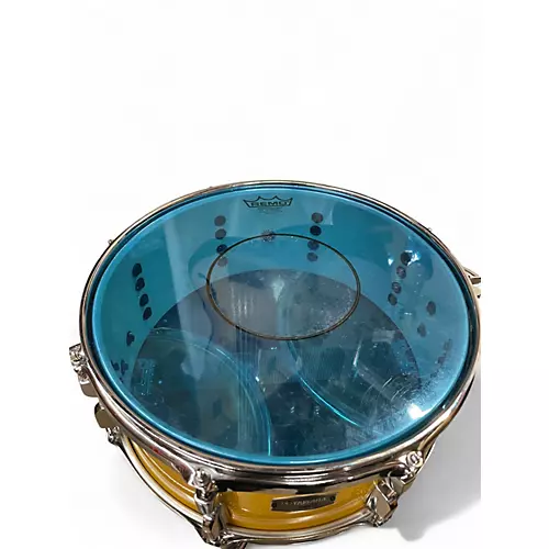 Used Yamaha 4.5in rydeen snare Yellow Drum Yellow 20 - musicians--Friend