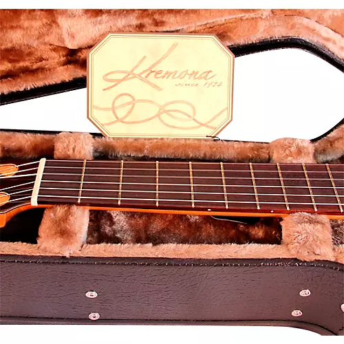 Kremona Rosa Luna Left-Handed Flamenco Blanca Guitar Natural - musicians--Friend