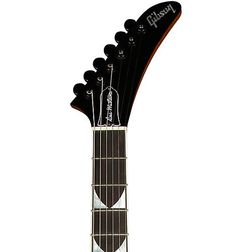 Gibson Dave Mustaine Flying V EXP Electric Guitar Silver Metallic - musicians--Friend