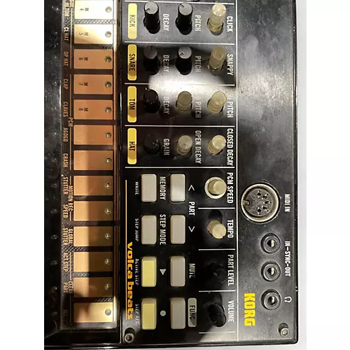 Used KORG Volca Beats Portable Keyboard - musicians--Friend