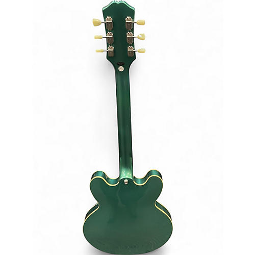 Used Epiphone ES335 Pro INVERNESS GREEN Hollow Body Electric Guitar INVERNESS GREEN - musicians--Friend