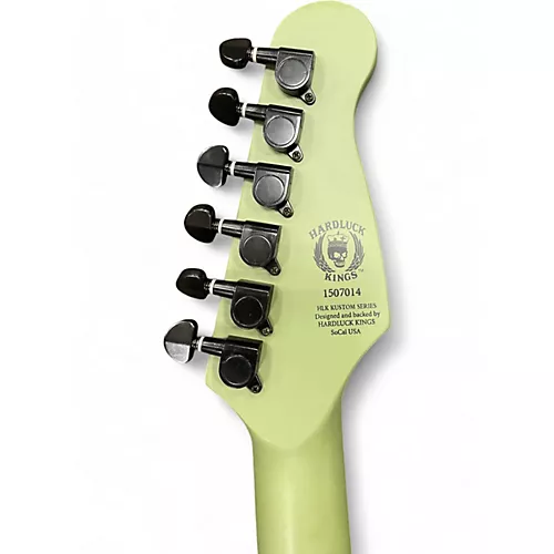 Used HardLuck Kings SPIDER CUSTOM DRAB GREEN Electric Guitar DRAB GREEN - musicians--Friend